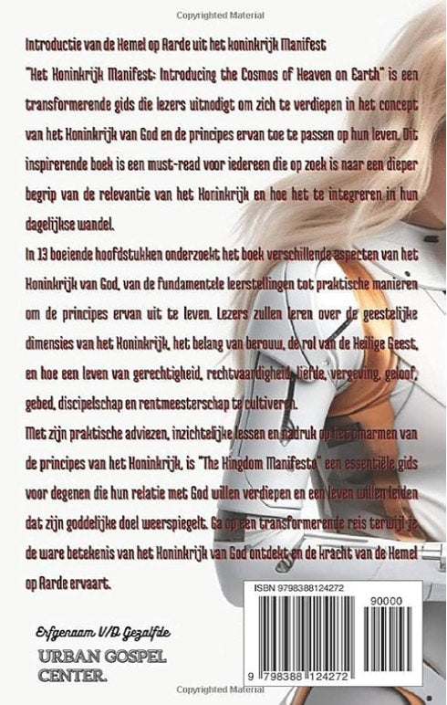 Boekomslag 'Introductie van de Hemel op Aarde uit het koninkrijk Manifest', gids over Goddelijk Koninkrijk.